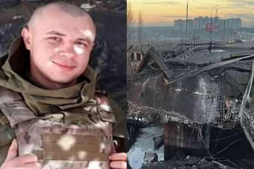 Lính Ukraine kích nổ bản thân để đánh sập cầu, ngăn chặn đoàn xe tăng Nga