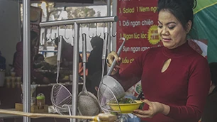 Nhiều nét độc đáo tại hội chợ Xuân đón Tết cổ truyền Giáp Ngọ 