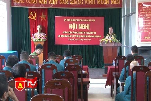 CAQ Hoàng Mai tập huấn PCCC cho lực lượng dân quân tự vệ