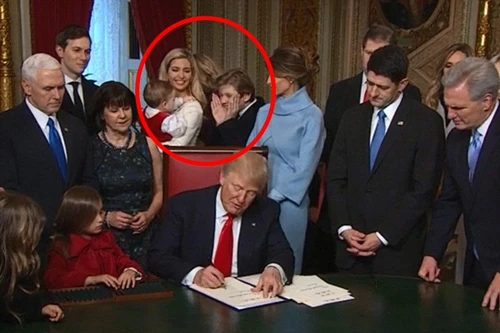 Những khoảnh khắc ấn tượng của đại gia đình Tổng thống Donald Trump trong ngày nhậm chức