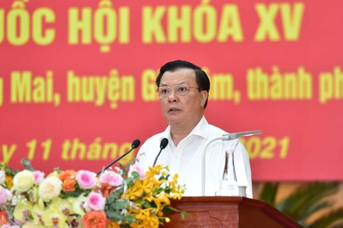 Bí thư Thành ủy Hà Nội Đinh Tiến Dũng nêu 8 cam kết nếu trúng cử đại biểu Quốc hội khóa XV