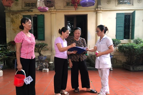 Số mắc sốt xuất huyết tại Hà Nội tăng tuần thứ sáu liên tiếp