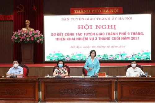 Hà Nội: Nhiều việc chưa có tiền lệ trong tuyên truyền góp phần chiến thắng dịch Covid-19