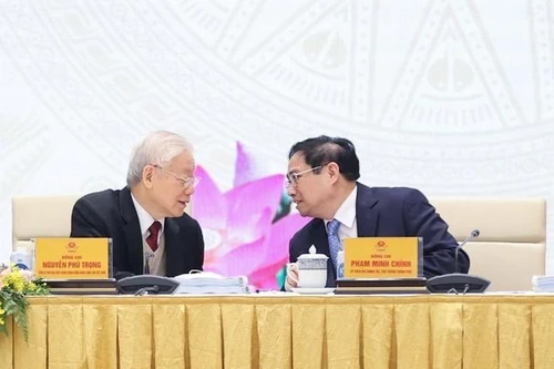 Tổng Bí thư: Ưu tiên hàng đầu năm 2022 là kiểm soát dịch bệnh và phục hồi kinh tế