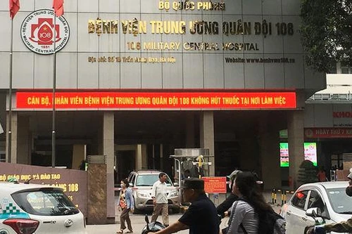 Bệnh viện 108 ngừng tiếp nhận bệnh nhân chuyển tuyến từ Hà Nội và các tỉnh