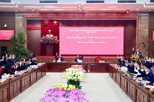 Hà Nội đặt quyết tâm tăng trưởng 2 con số trong 5 năm tới