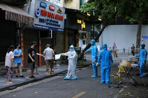 Hà Nội thêm 45 ca cộng đồng, xuất hiện ổ dịch mới ở kho hàng Shopee KCN Đài Tư