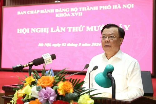 Thành ủy Hà Nội lần đầu cho ý kiến về chuẩn bị Đại hội Đảng bộ thành phố khóa XVIII