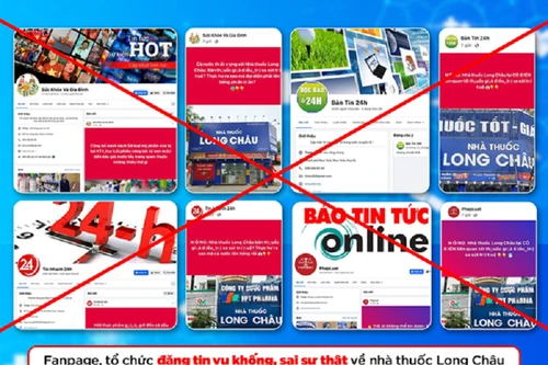 Bị hàng loạt fanpage, tổ chức đăng tin vu khống, sai sự thật, nhà thuốc Long Châu lên tiếng