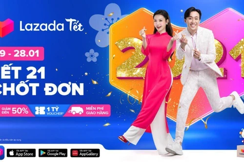 Lazada Việt Nam khởi động năm 2021 với lễ hội mua sắm “khủng” trước Tết