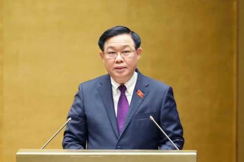 Chủ tịch Quốc hội nhắc đến thành công của SEA Games 31 khi phát biểu khai mạc kỳ họp thứ ba