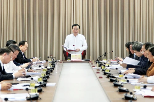 Bí thư Thành ủy Hà Nội đề nghị thể chế hóa việc phân cấp, phân quyền bằng Nghị quyết