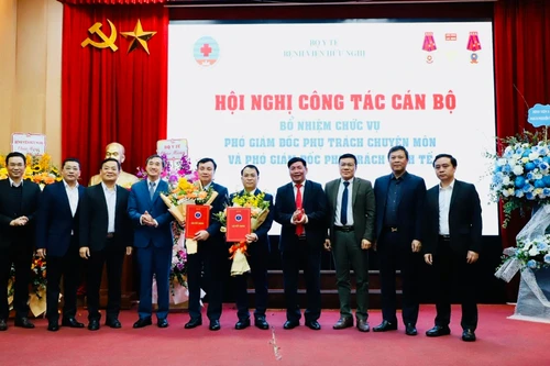 Chủ tịch Hội đồng quản lý Bệnh viện K làm Phó Giám đốc Bệnh viện Hữu nghị