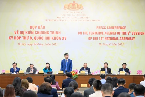 Ngày mai (5-5) khai mạc kỳ họp thứ 9 Quốc hội khóa XV: Sẽ sửa 2 nội dung của Hiến pháp, xem xét 34 luật...