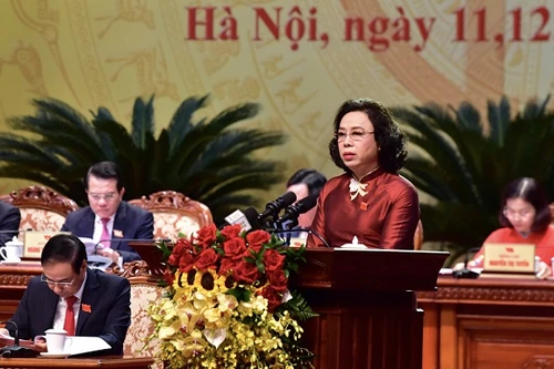 Thống nhất bầu 71 đồng chí vào Ban Chấp hành Đảng bộ thành phố Hà Nội khóa XVII