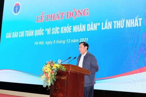 Phát động giải báo chí toàn quốc “Vì sức khỏe nhân dân” lần thứ nhất