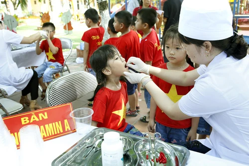 Chiến dịch bổ sung vitamin A liều cao cho trẻ em sẽ diễn ra trên toàn quốc từ 1-6-2023