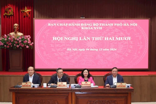 Tổng thu ngân sách năm 2024 của Hà Nội đạt gần 500.000 tỷ đồng, tăng gần 20% so với 2023