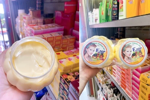 Đình chỉ lưu hành, yêu cầu thu hồi khẩn lô kem dưỡng trắng da kém chất lượng