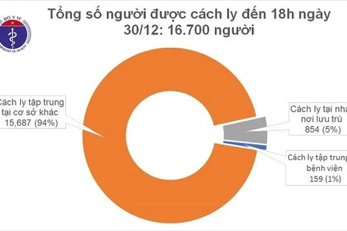 Thêm hai ca Covid-19 trong ngày 30-12, đều là người ở TP.HCM