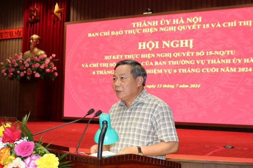 Thành ủy Hà Nội đôn đốc tập trung củng cố các tổ chức cơ sở Đảng yếu kém