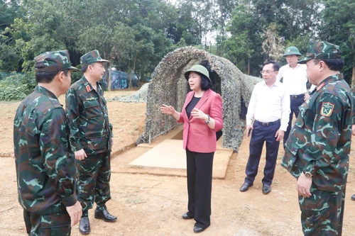 Bí thư Thành ủy Hà Nội kiểm tra công tác chuẩn bị diễn tập khu vực phòng thủ