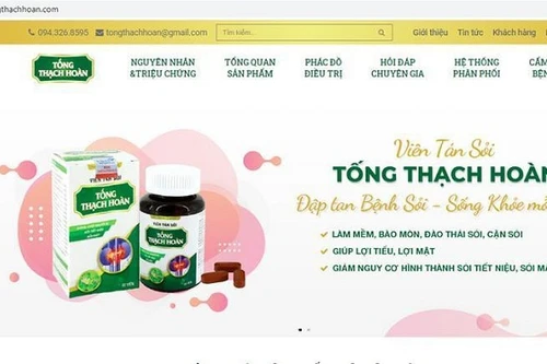 Rút giấy phép 6 thực phẩm, cảnh báo về Viên tán sỏi Tống Thạch Hoàn và Viên dưỡng khớp X3