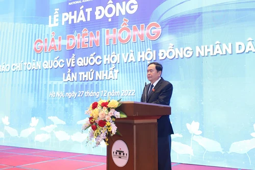 Phát động Giải báo chí toàn quốc về Quốc hội và HĐND - Giải Diên Hồng lần thứ nhất