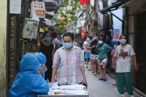 Trưa 16-8, Hà Nội thêm 25 ca Covid-19 mới, nhiều bệnh nhân ở cùng xóm trọ