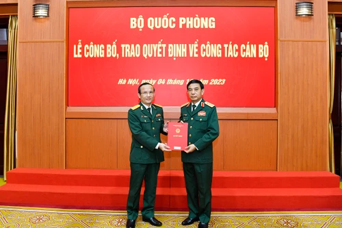 PGS.TS Lê Hữu Song được bổ nhiệm Giám đốc Bệnh viện Trung ương Quân đội 108