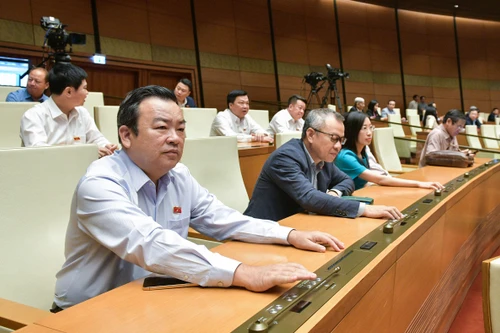 91,70% ĐBQH thống nhất lùi thời gian thông qua Luật Đất đai (sửa đổi)