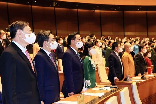 Quốc hội tưởng niệm đồng bào tử vong, cán bộ, chiến sĩ hy sinh do dịch COVID-19