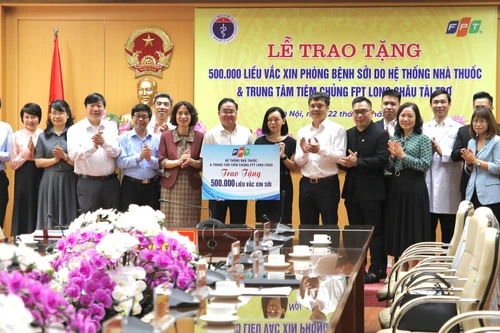 Bộ Y tế khẩn trương phân bổ 500.000 liều vaccine sởi từ Tiêm chủng Long Châu đến các địa phương
