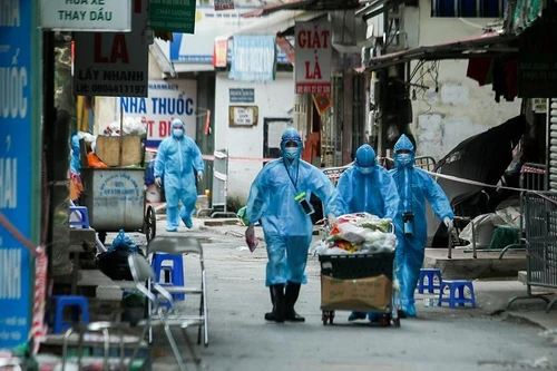 Hà Nội thêm 704 ca Covid-19, toàn bộ 30 quận huyện đều có ca cộng đồng