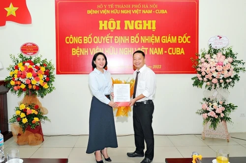 Hà Nội bổ nhiệm, kiện toàn chức danh lãnh đạo ở 3 bệnh viện