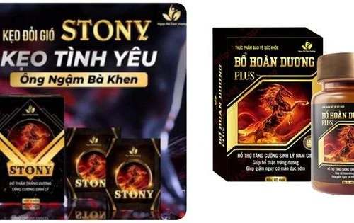Thu hồi khẩn 5 sản phẩm hỗ trợ giảm cân, bổ thận tráng dương của công ty Vĩnh Điển
