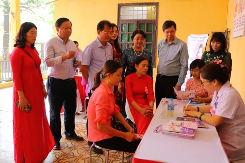 Huy động 16 bệnh viện tham gia tầm soát ung thư vú, cổ tử cung cho phụ nữ Thủ đô