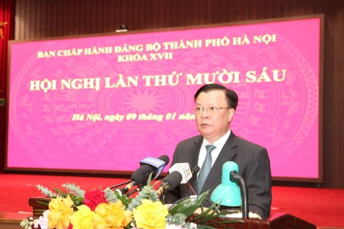 Thành ủy Hà Nội xem xét 5 nội dung quan trọng