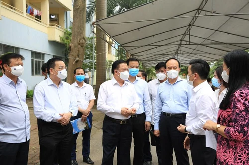 Hà Nội: Chống dịch Covid-19 với quyết tâm cao nhất để bảo vệ sức khỏe nhân dân
