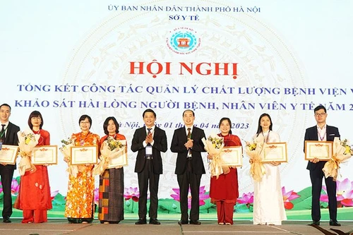 Hà Nội công bố kết quả “chấm điểm” bệnh viện về độ hài lòng của người bệnh