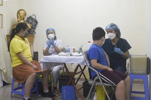 Hà Nội là một trong những địa phương có số trẻ em tiêm vaccine Covid-19 nhiều nhất