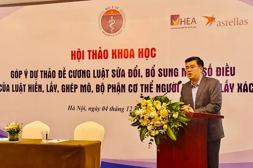 Đề xuất lấy ngày 1-7 hàng năm là Ngày hiến tạng Việt Nam