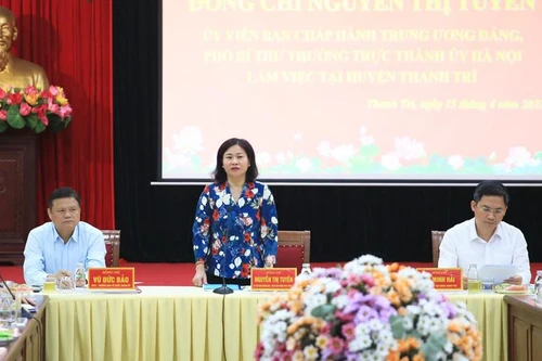 Huyện Thanh Trì vẫn còn 3 tiêu chí chưa đạt điều kiện để lên quận