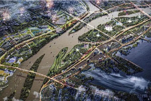 Thống nhất chủ trương đầu tư trục Đại lộ cảnh quan sông Hồng của Hà Nội, khởi công 19-12-2025