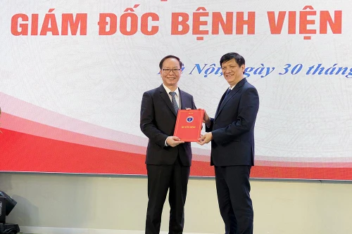 PGS.TS Trần Minh Điển làm Giám đốc Bệnh viện Nhi Trung ương