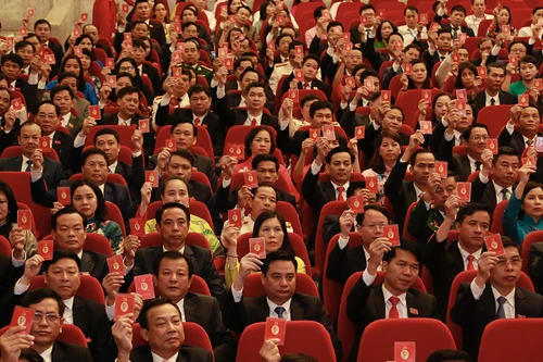 Danh sách 71 đồng chí được bầu vào Ban Chấp hành Đảng bộ TP Hà Nội khóa XVII