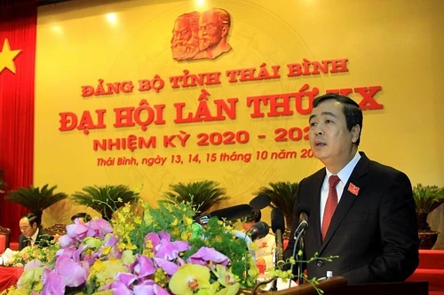 Ông Ngô Đông Hải tái đắc cử Bí thư Tỉnh ủy Thái Bình