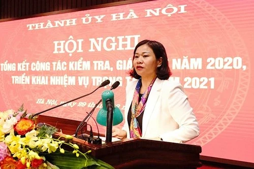 Hà Nội kỷ luật gần 850 đảng viên trong năm 2020 