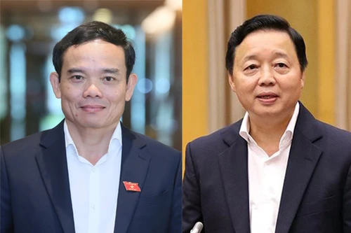 Trình Quốc hội phê chuẩn bổ nhiệm các ông Trần Hồng Hà, Trần Lưu Quang làm Phó Thủ tướng