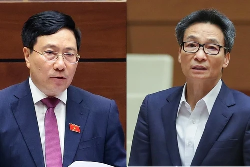 Trình Quốc hội phê chuẩn miễn nhiệm hai Phó Thủ tướng Phạm Bình Minh và Vũ Đức Đam